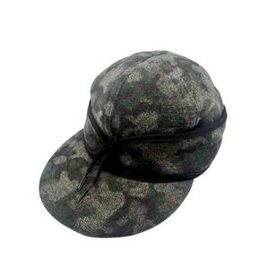 Stormy Kromer Wool Blend Camo Trapper Hat Size 6 3/4 Ear Flaps
